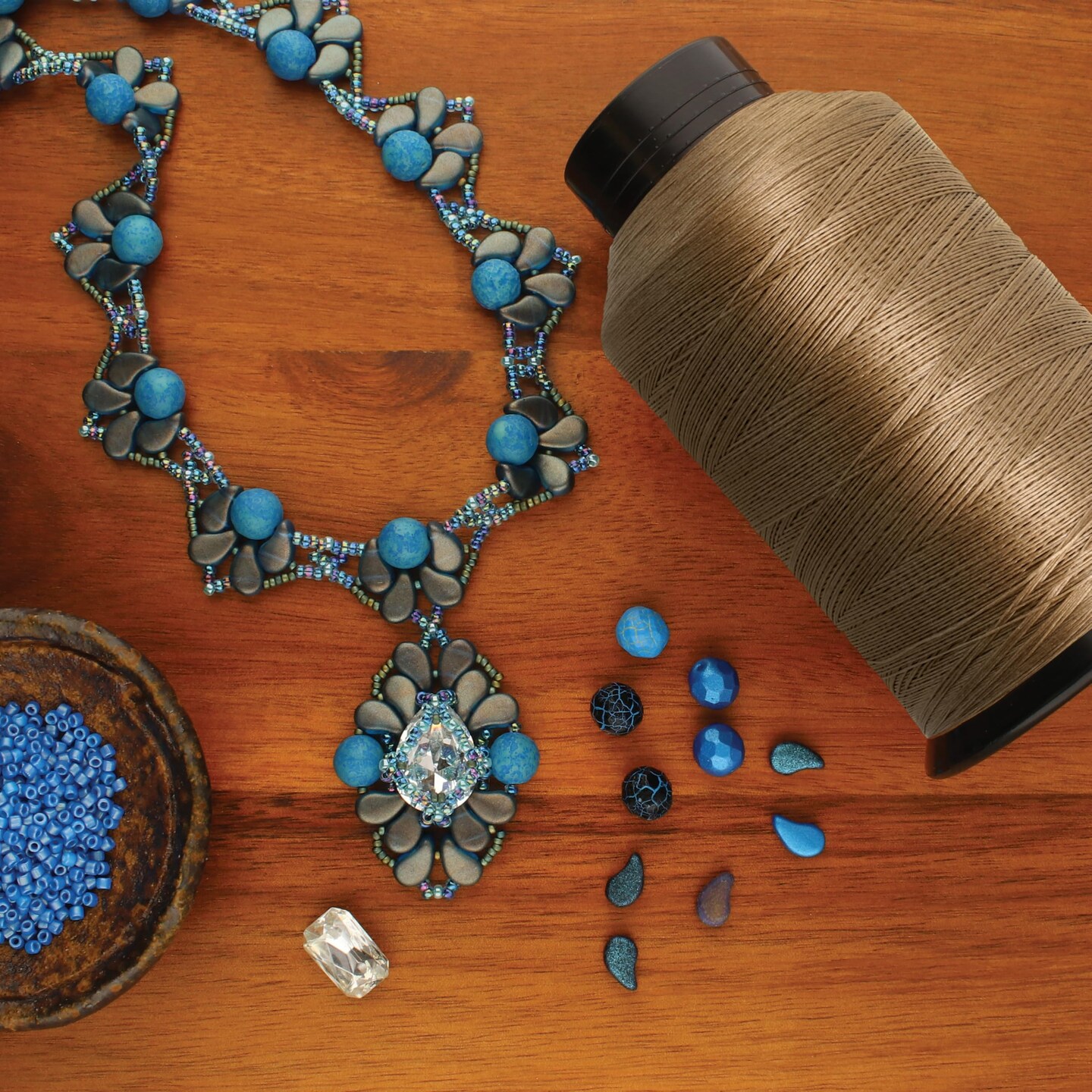 The Beadsmith Nymo Thread - Made of Nylon – Bead Embroidery & Weaving, Off Loom & Loom Work and DIY Craft Projects