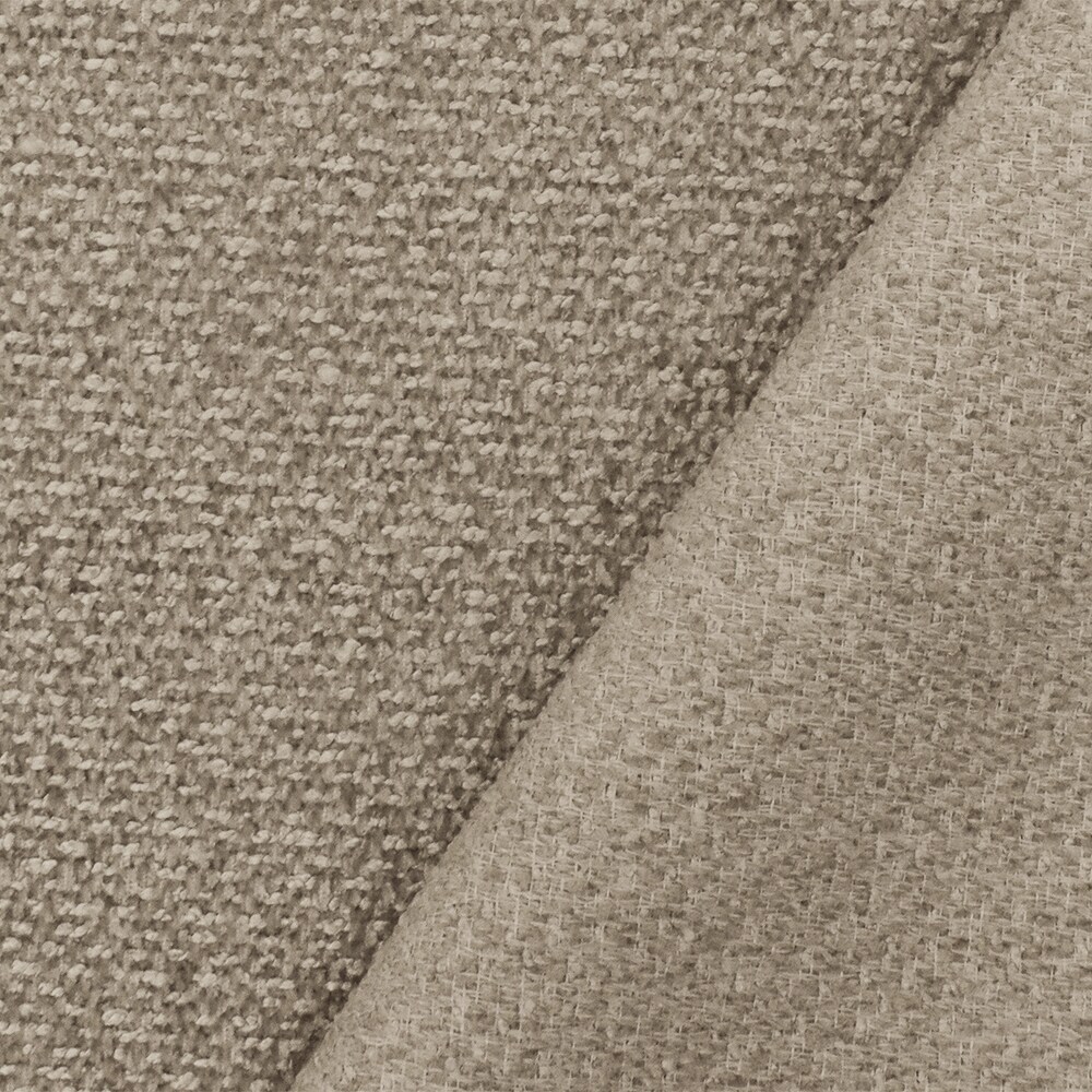 Taupe Khaki Brown Texture Polyester Chenille Woven Home Decorating Fabric By the Yard