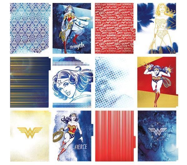 Weekly Planner Set - 12 Month Undated Wonder Woman Planner Set