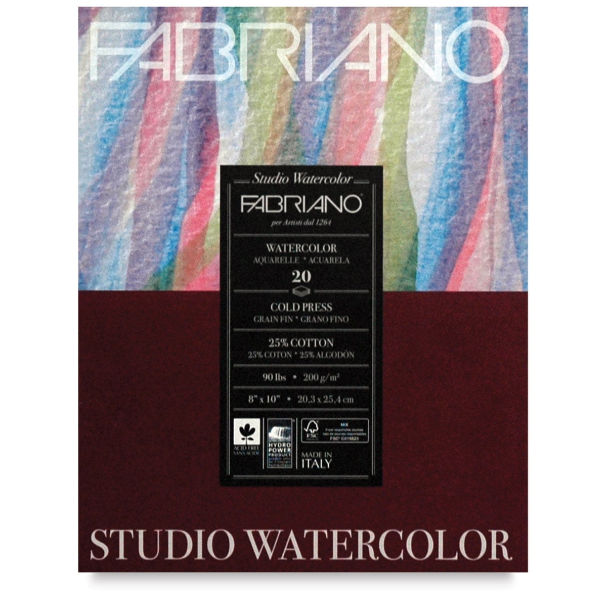 Fabriano Artistico Extra-White Paper Roll, 55 in x 11 yds, 140 lb./300 gsm