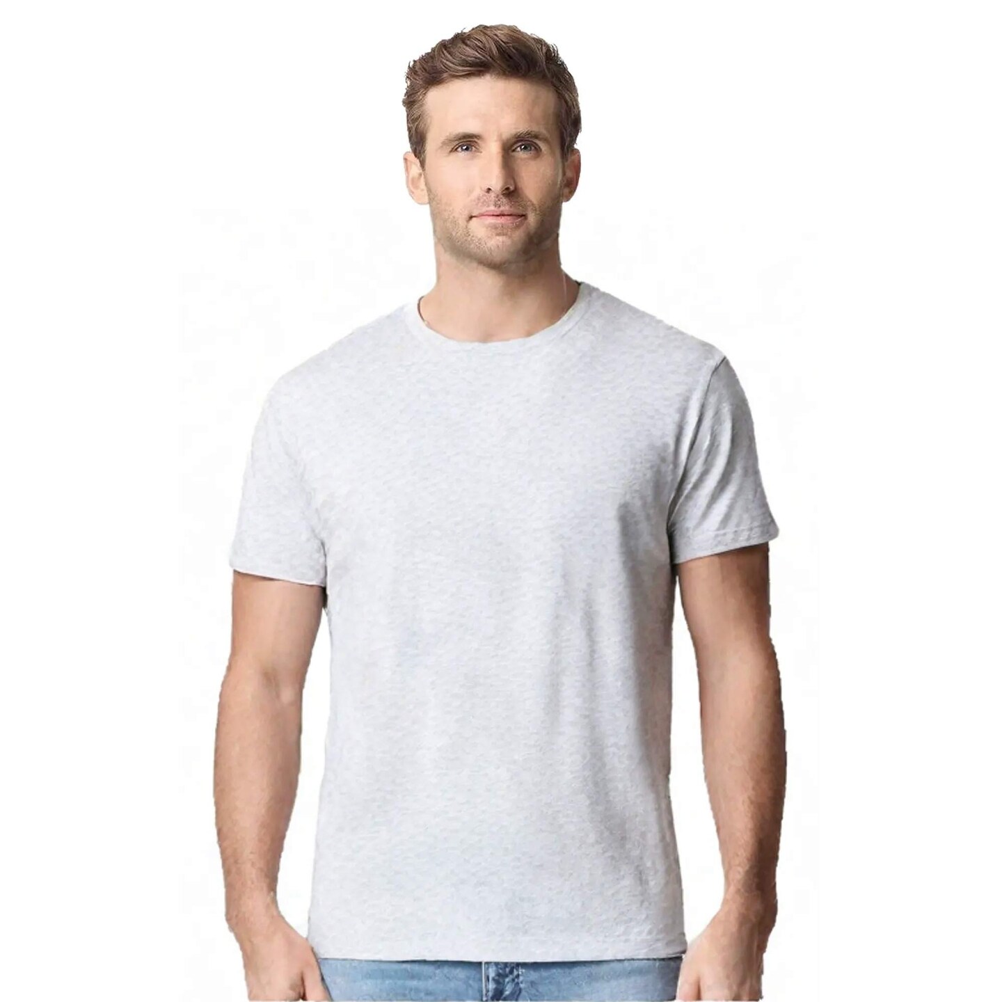 12 Pack: Gildan® Heavy Cotton Men’s Crewneck Short Sleeve T-Shirt for Workwear Print Ready 100% Cotton Tee