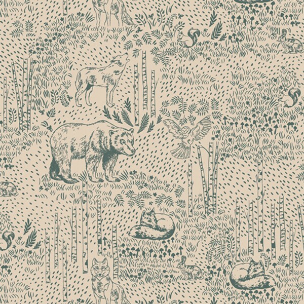 Awaken Forest in Fern (wkp79504) | Woodland Keeper | Maureen Cracknell | Art Gallery