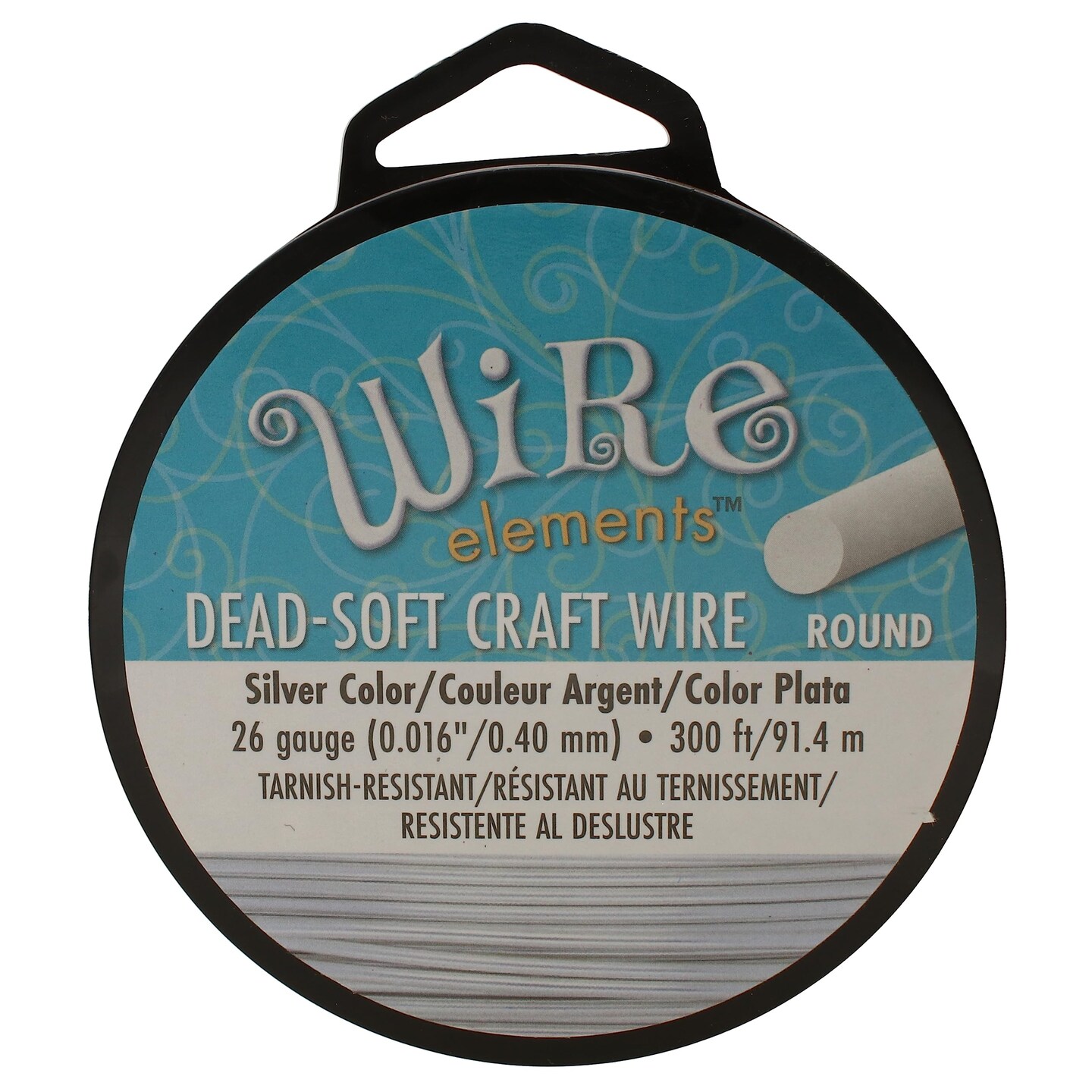 The Beadsmith Wire Elements Craft Wire – Tarnish Resistant, Soft Temper, Round