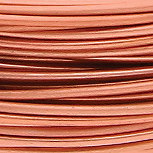 The Beadsmith Wire Elements Craft Wire &#x2013; Tarnish Resistant, Soft Temper, Round