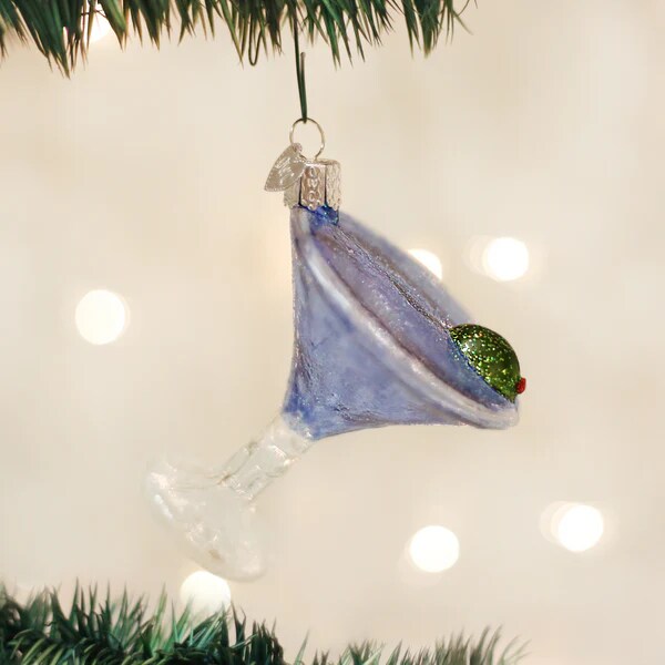 Old World Christmas Martini Glass Ornament