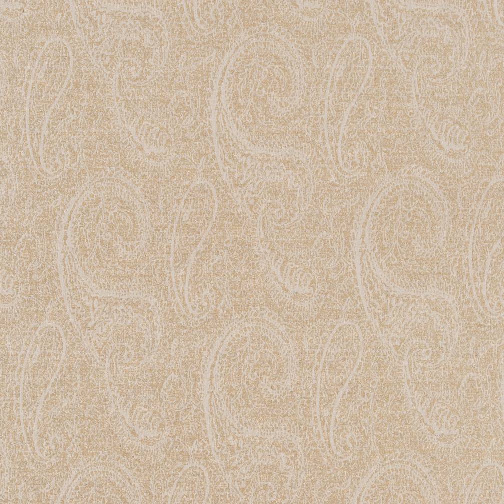 Upholstery Fabric - Beige & Taupe,Gold & Yellow Paisley Upholstery Fabric 54 Inches"