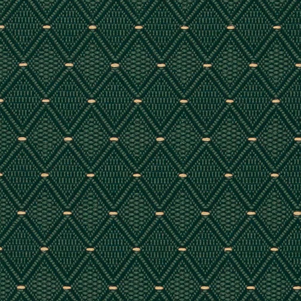 Emerald - Green Diamonds,Small Scale Upholstery Fabric 54 Inches"