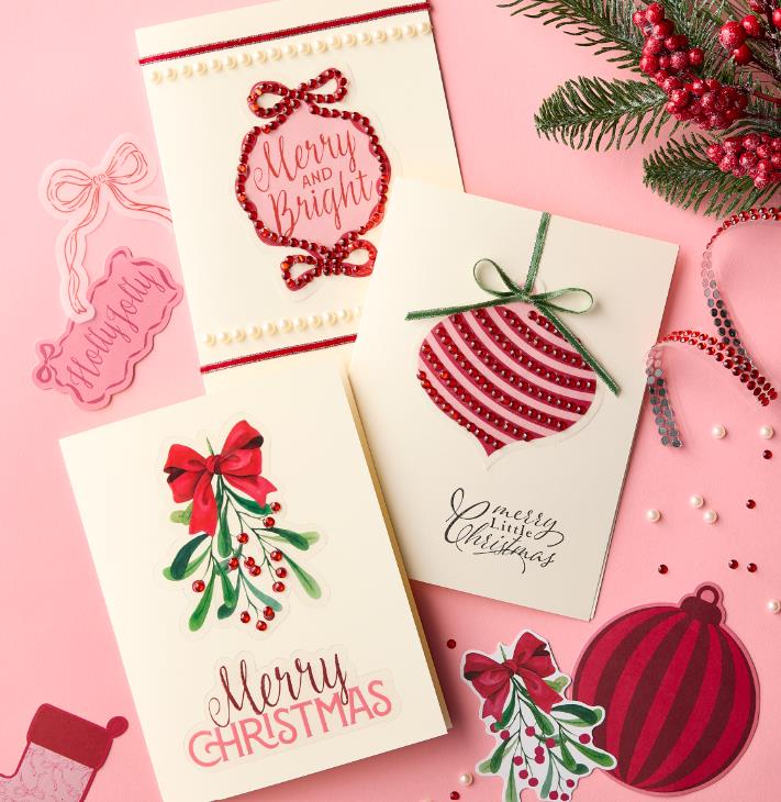 Bling Christmas Cards