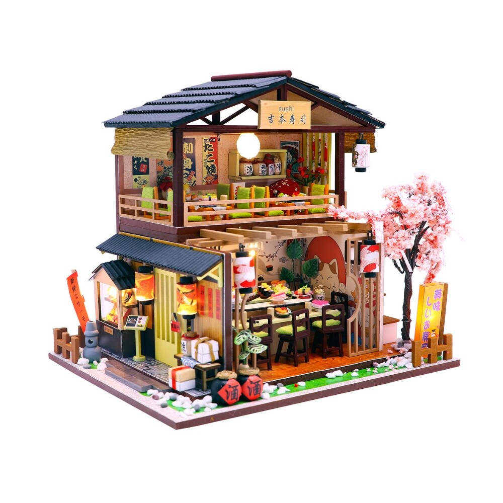 DIY Miniature House Kit - Sushi House