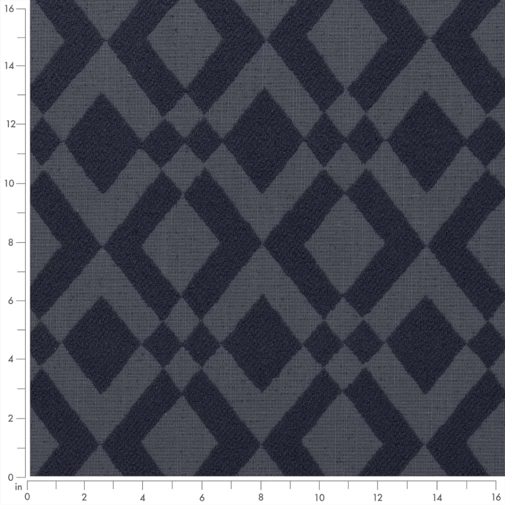 Upholstery Fabric - Blue Abstract & Geometric Upholstery Fabric 54 Inches"