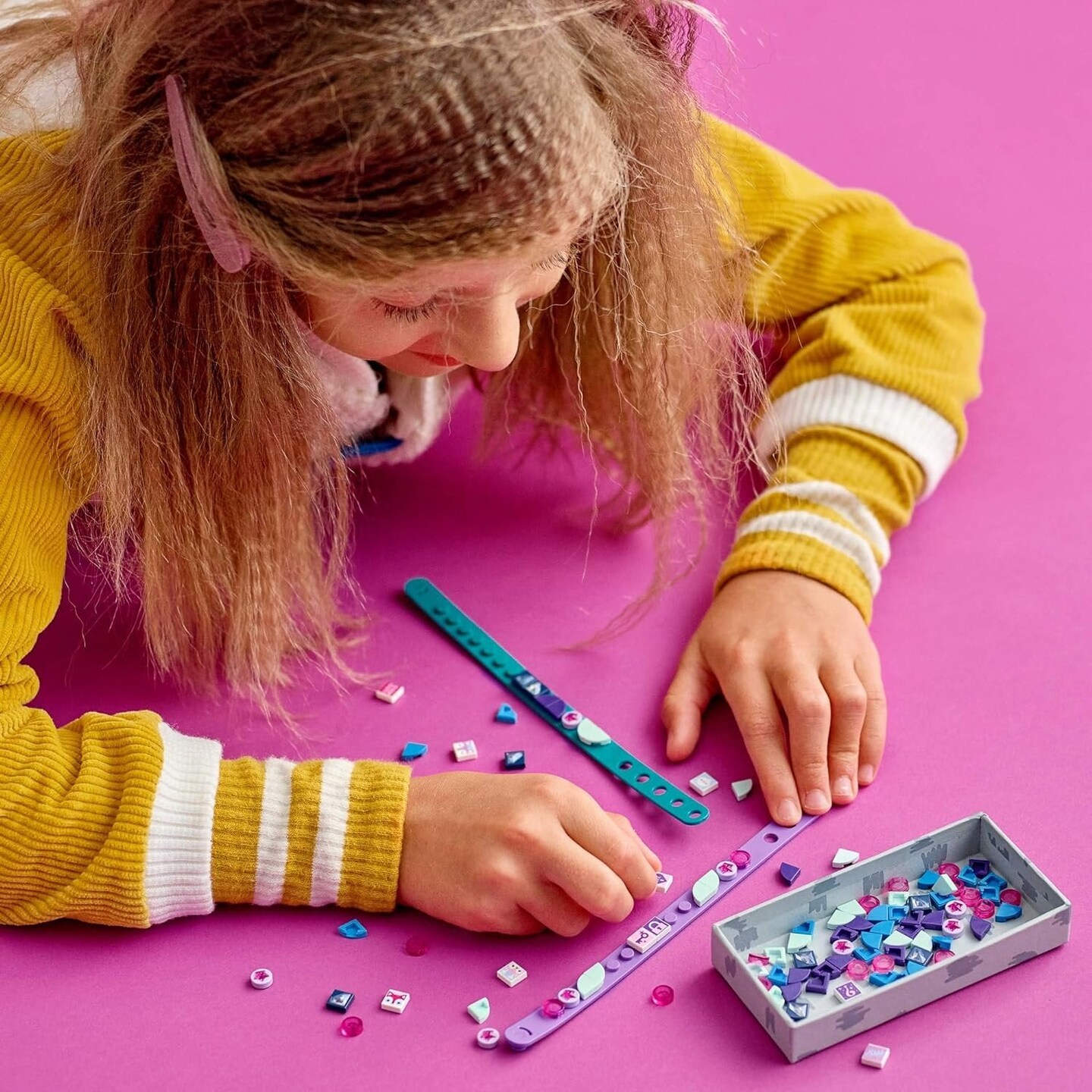 LEGO DOTS Extra DOTS &#x2013; Series 3 41921 DIY Craft Decorations Kit for Fun Creative Play, New 2021 (107 Pieces)