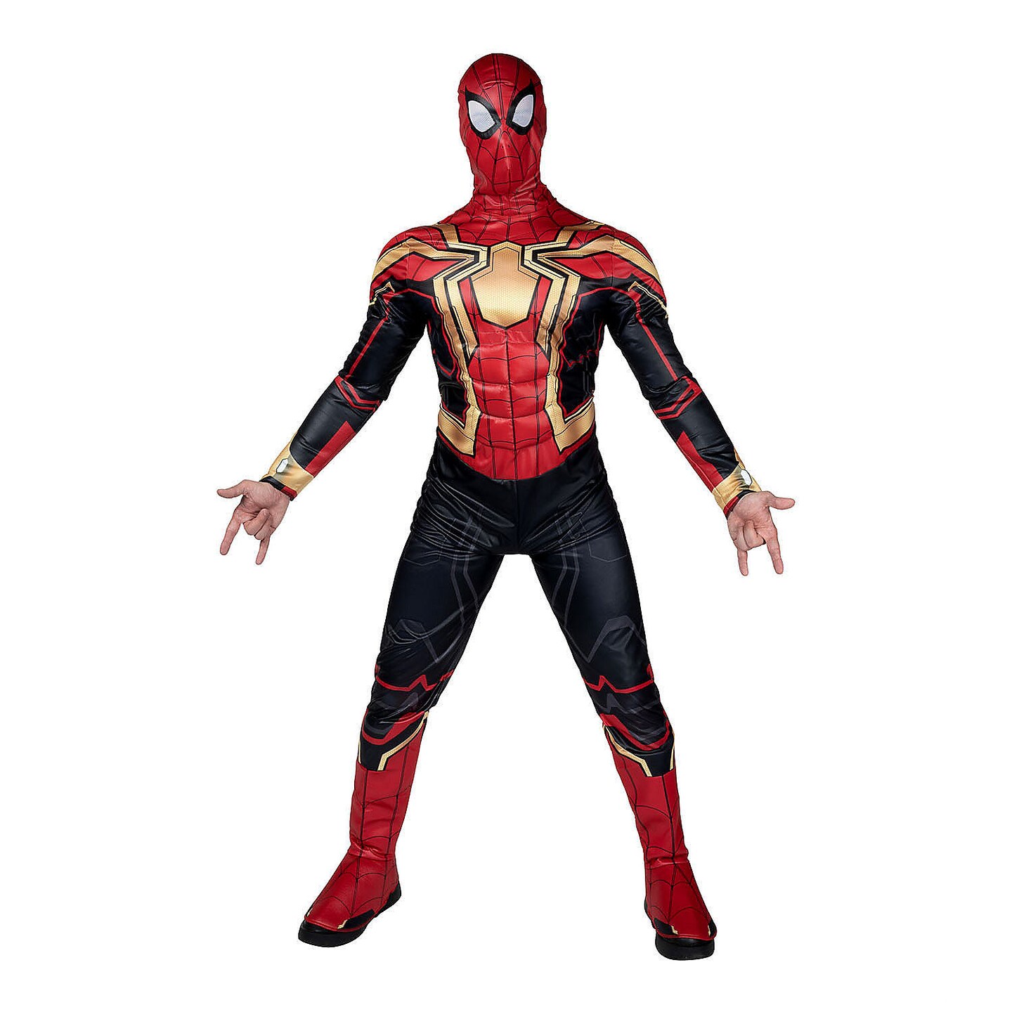 Spider Man Integrated Suit Marvel Superhero Halloween Costume Large
