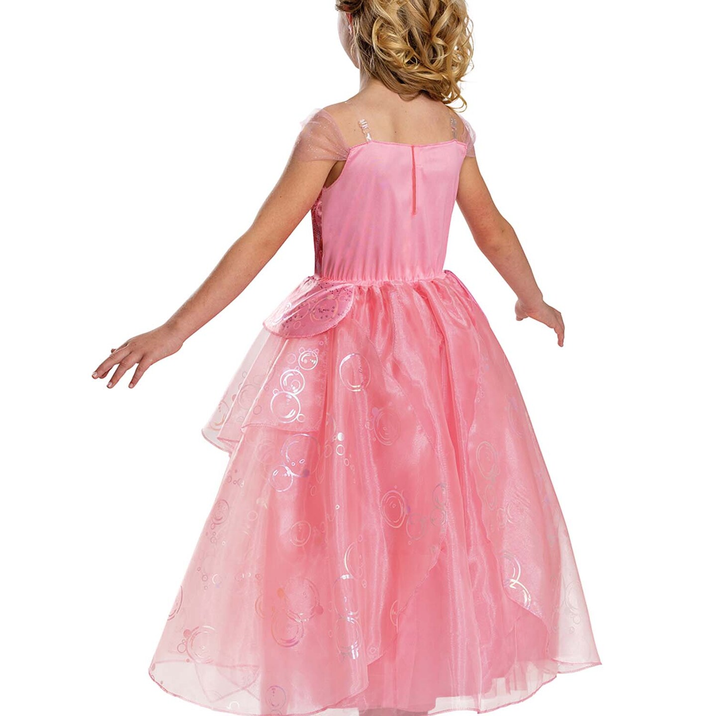 Toddler Deluxe Wicked Glinda Good Witch Pink Dress Costume 3T 4T