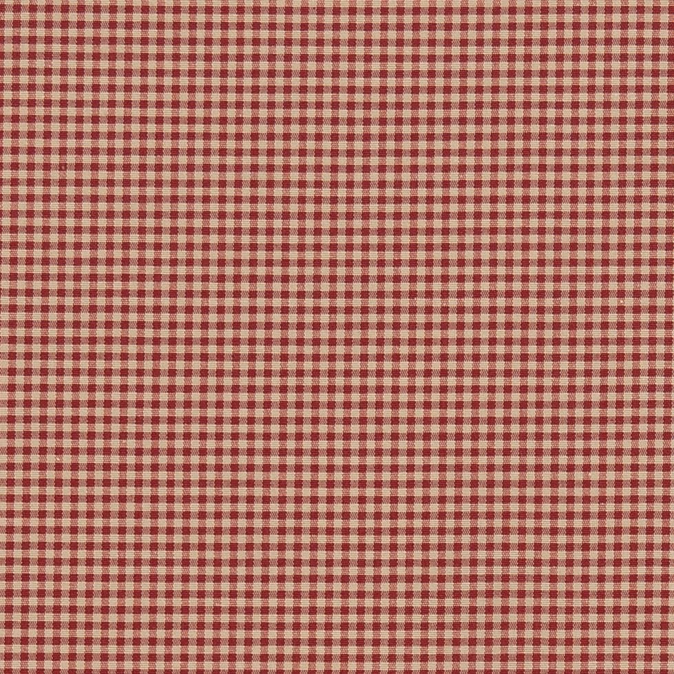Crimson - Red & Burgundy Check & Houndstooth,Small Scale Upholstery Fabric 54 Inches"