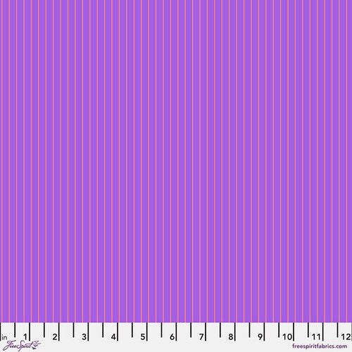 Fabric FreeSpirit Tula Pink True Colors Honesty Tiny Stripes by the Quarter Yard PWTP186.HONESTY