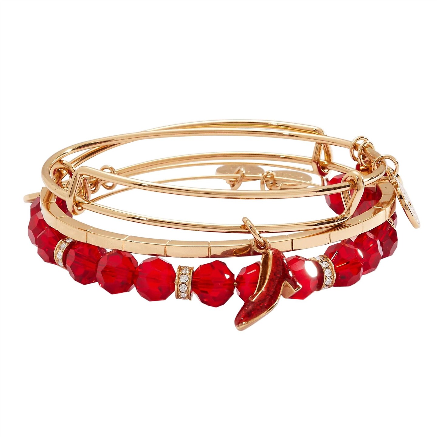 Alex and Ani: The Wizard of Oz™ Dorothy Bangles, Set of 3, Gold