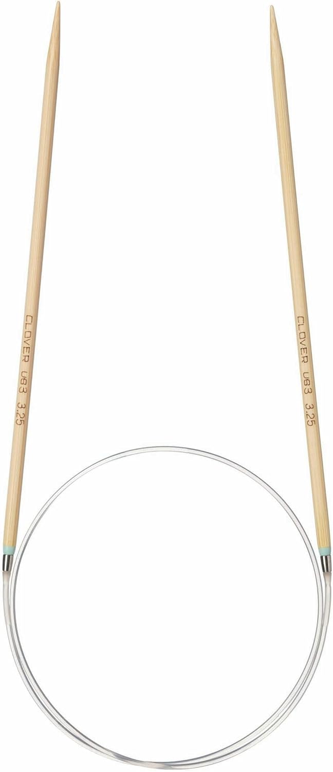 Clover Takumi Pro Bamboo Circular Knitting Needles 24"- US 0-15