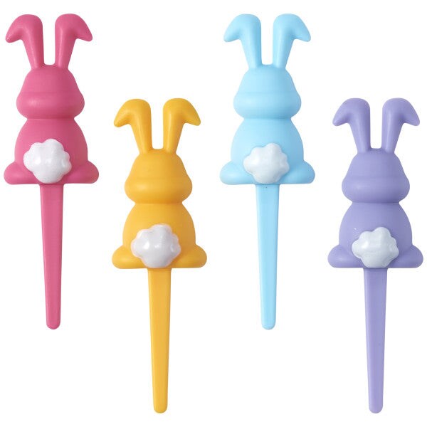 Easter Decopics Colorful Bunnies 12 Count