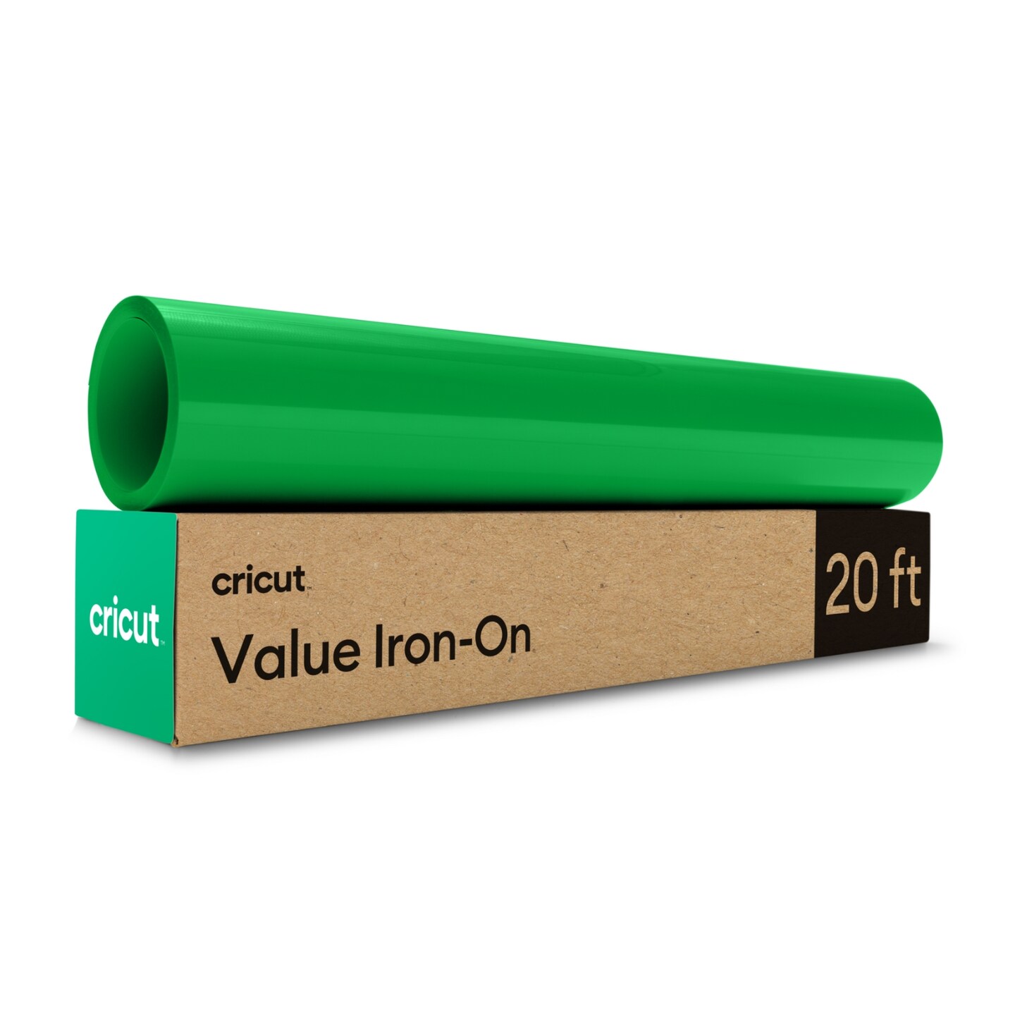 Cricut Value Iron-On Roll -Green Heat Transfer Vinyl- 12 in x 20 ft