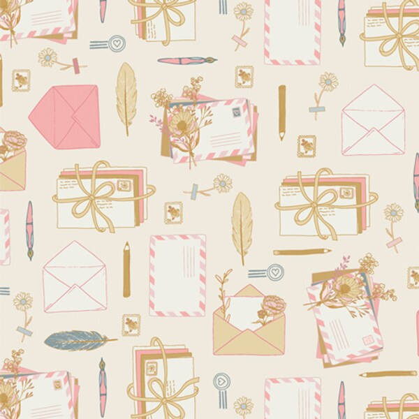 Forever Yours in Blush (lol44804) | Love Letters | Becca Plymale | Art Gallery