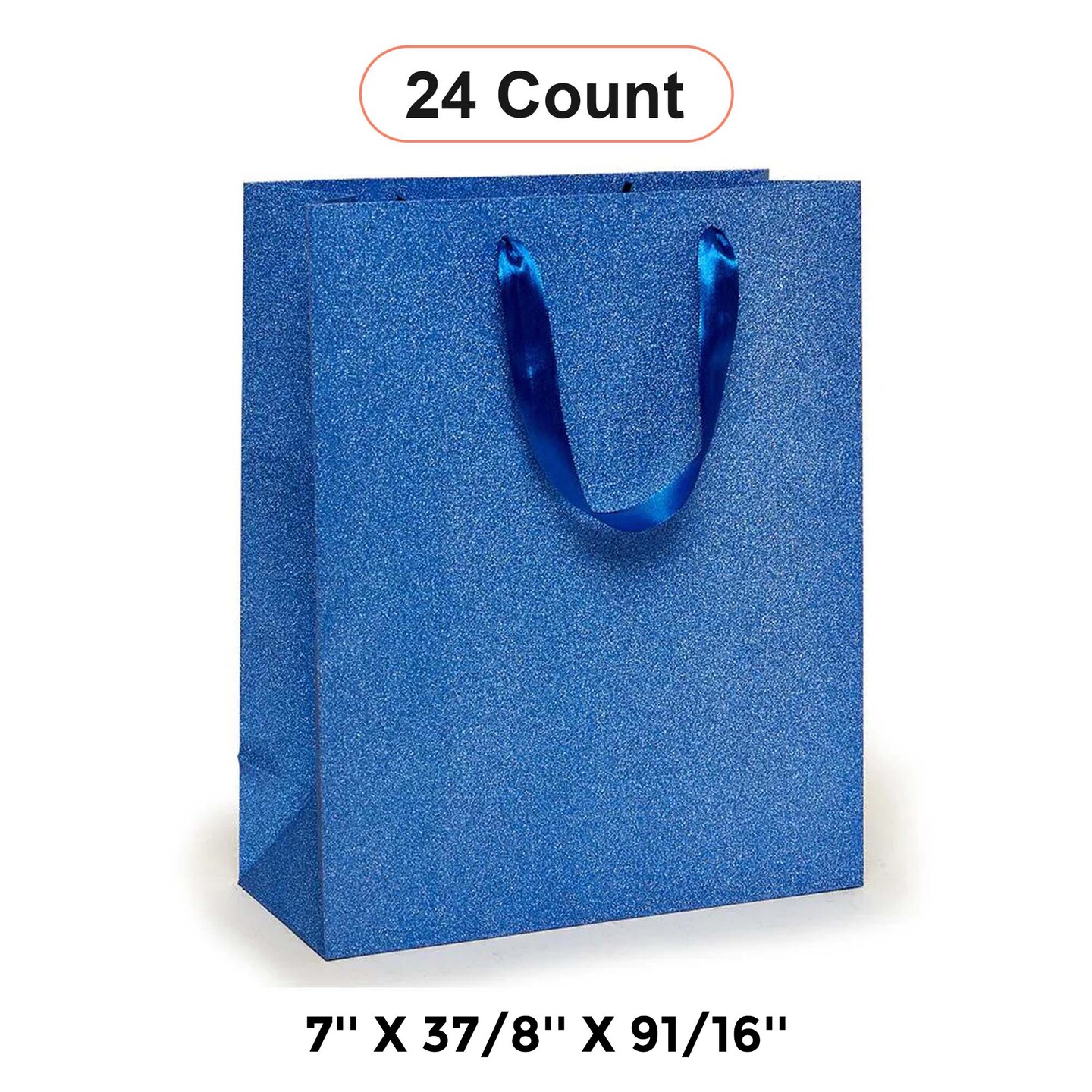 Stylish and Sparkling Glitter Grain Totes 7&#x27;&#x27; x 3 7/8&#x27;&#x27; x 9 1/16&#x27;&#x27;