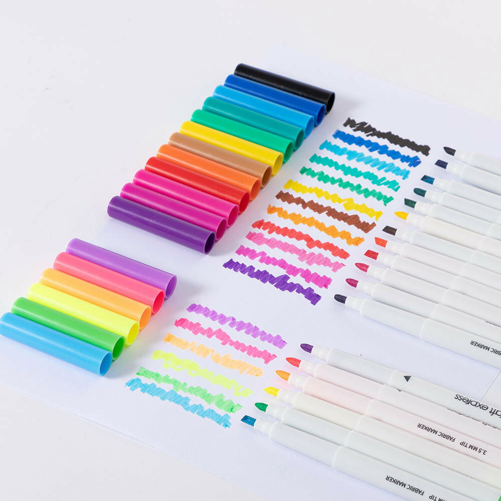 Assorted Colors Joy Sublimation Markers - 18 Pack