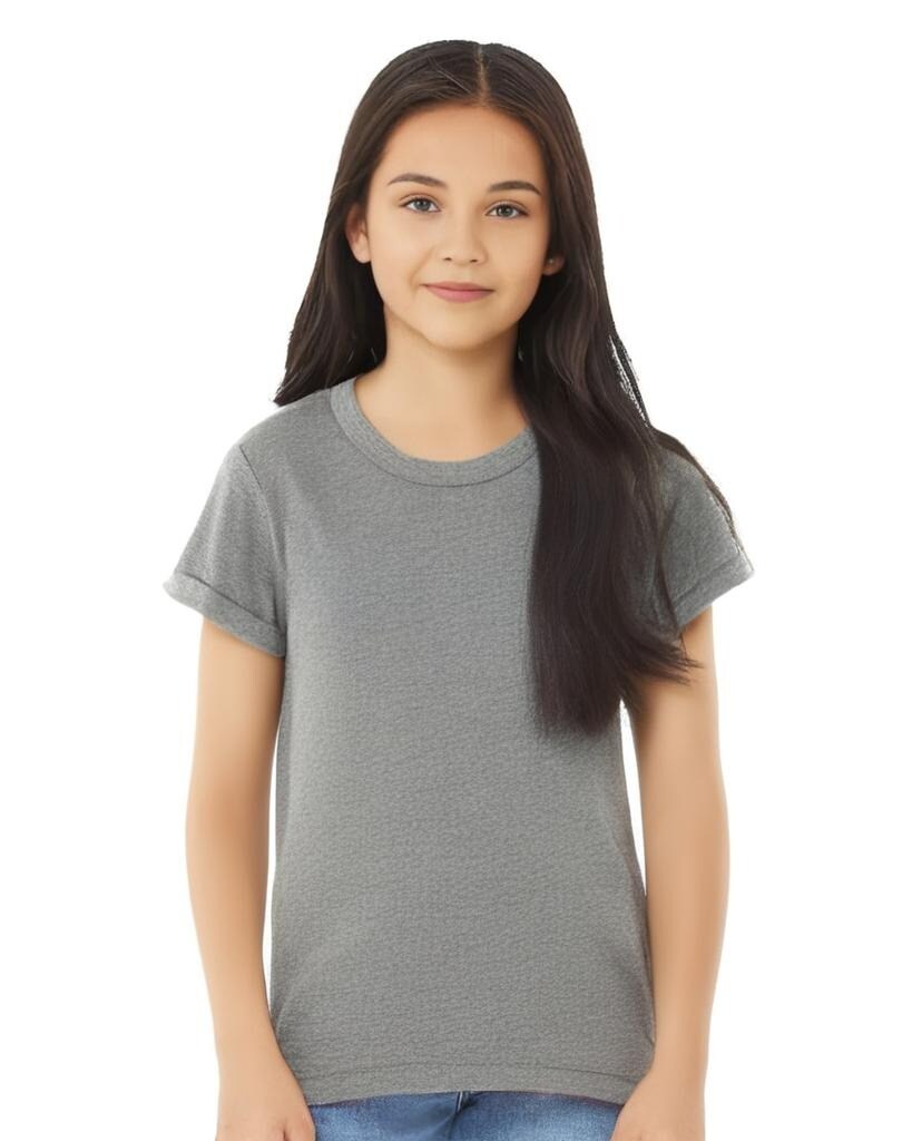 BELLA + CANVAS® Triblend Crew Neck Short Sleeve Tee Shirt For Youth - 3413Y