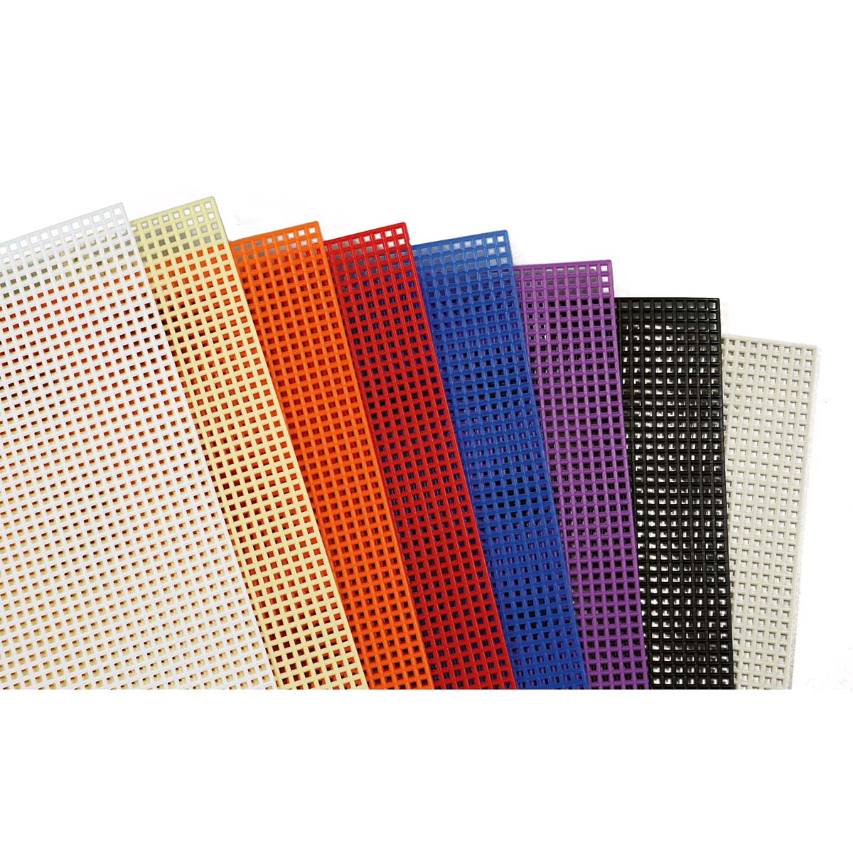 Herrschners  7 Mesh Plastic Canvas Assorted Color Pack