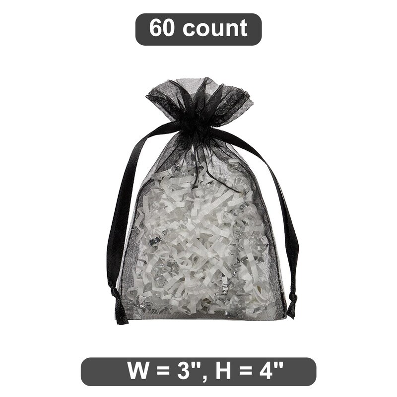 3&#x22; x 4&#x22; Organza Bag Perfect for Tiny Treats