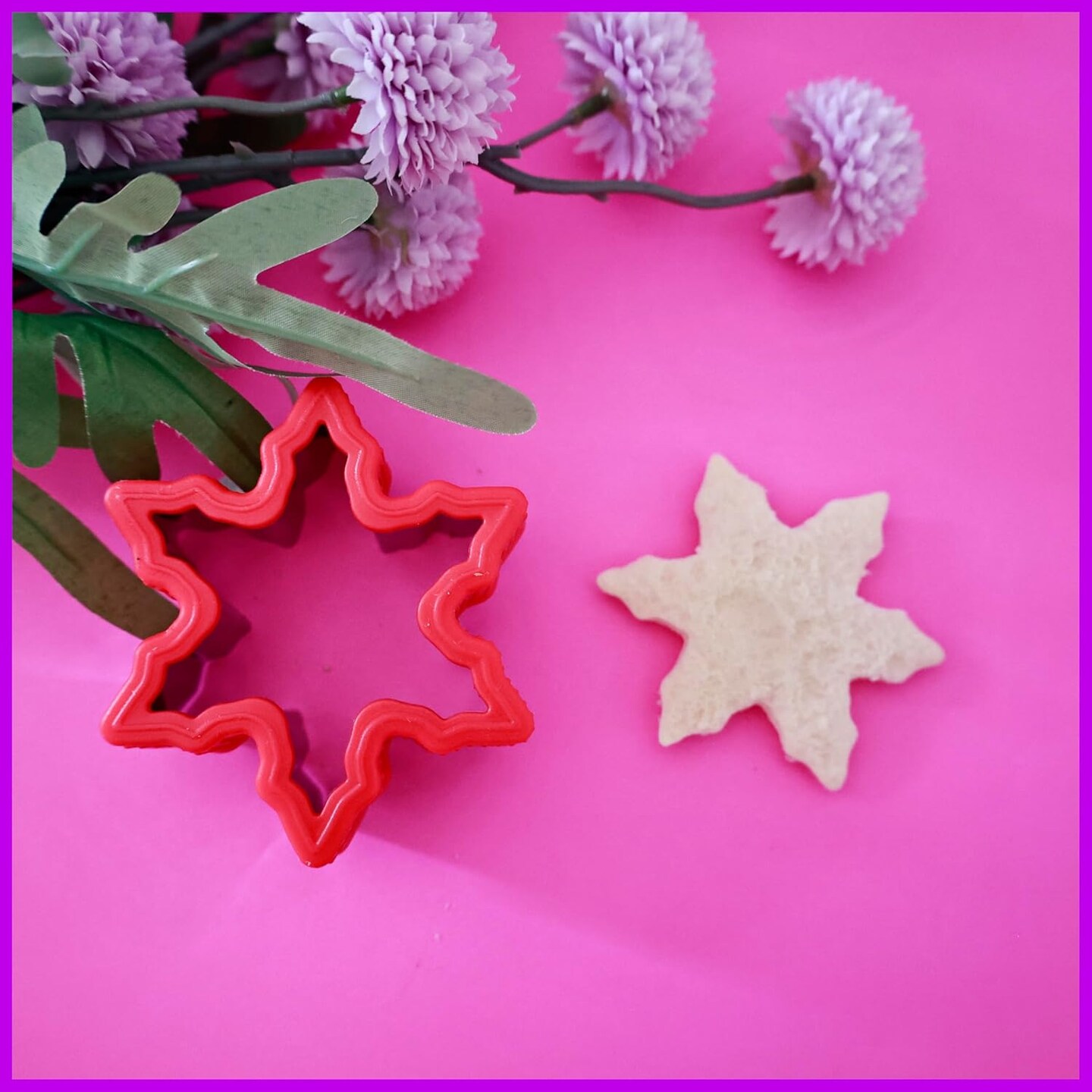 5 Piece Christmas Cookie Cutter Set with Plastic Covers