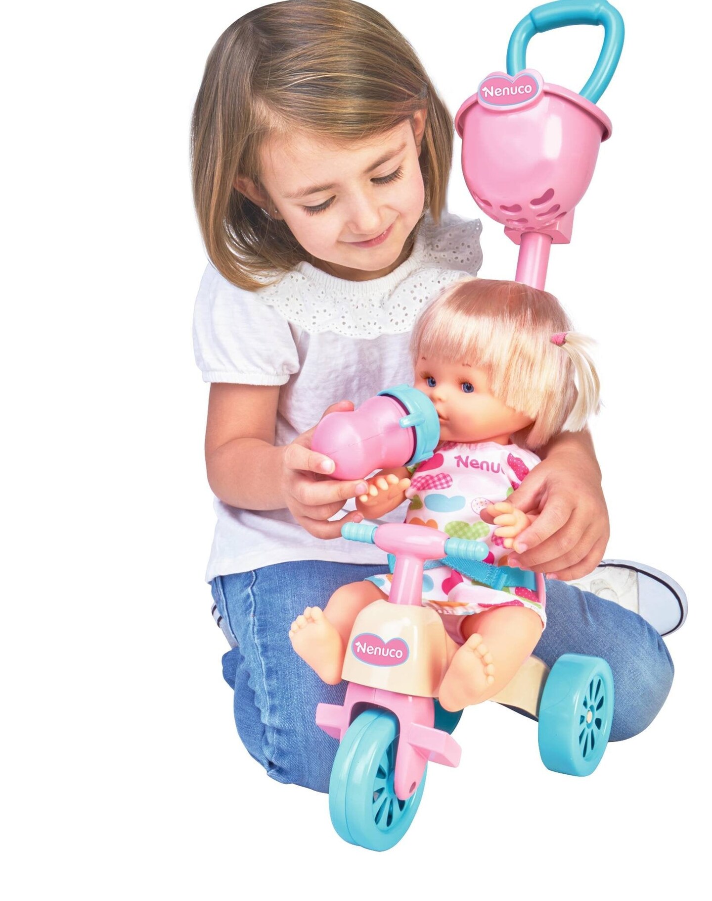 Nenuco and Her Tricycle Baby Doll Play Set