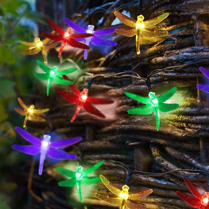 30 LED Solar String Light Dragonfly