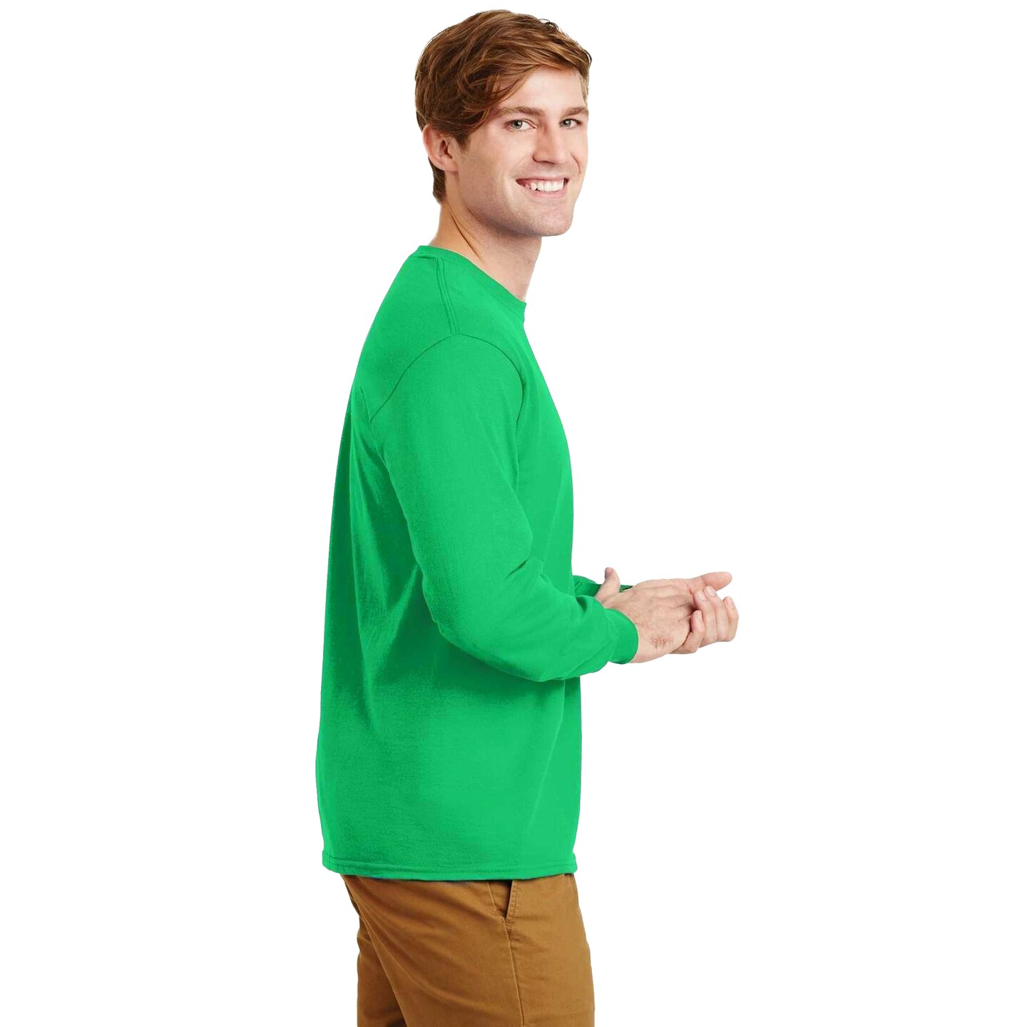 Gildan Ultra Cotton Long Sleeve T-Shirt, Men&#x27;s Adult T-Shirt