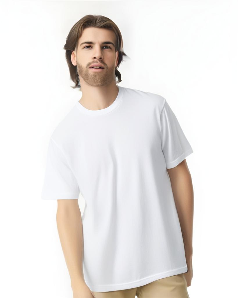Adult Garment Dyed Heavyweight Crewneck T-Shirt for Vintage, Daily & Relaxed Outfit Wear