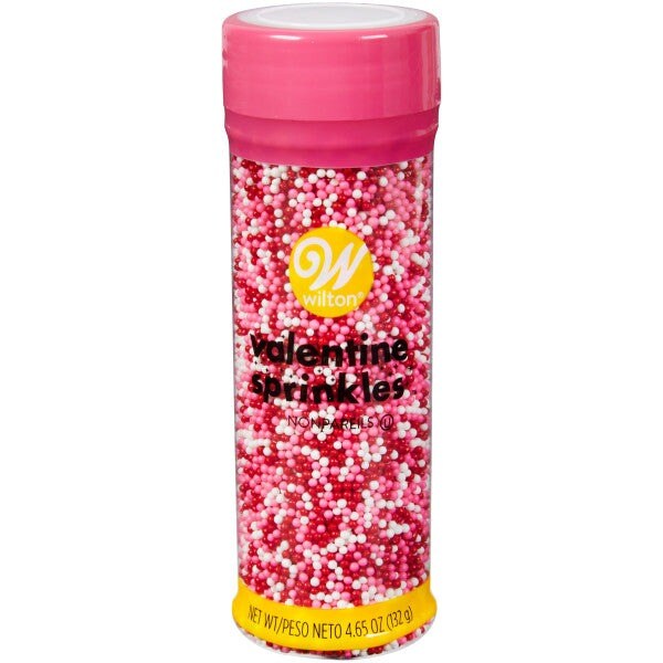 Wilton Valentine Nonpareils Sprinkles 4.65 oz.