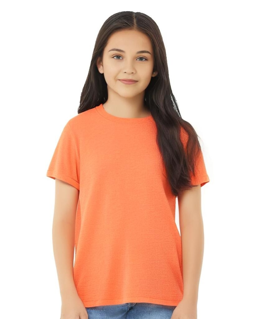 BELLA + CANVAS® Triblend Crew Neck Short Sleeve Tee Shirt For Youth - 3413Y