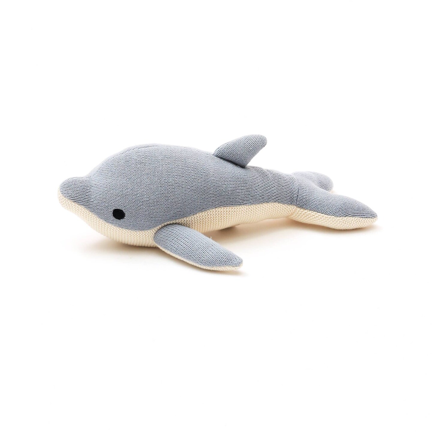 100% Handmade Cotton knitted Soft Dolphin Plush Toy