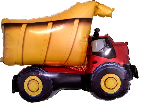 DUMP TRUCK BALLOON - IN STORE ONLY