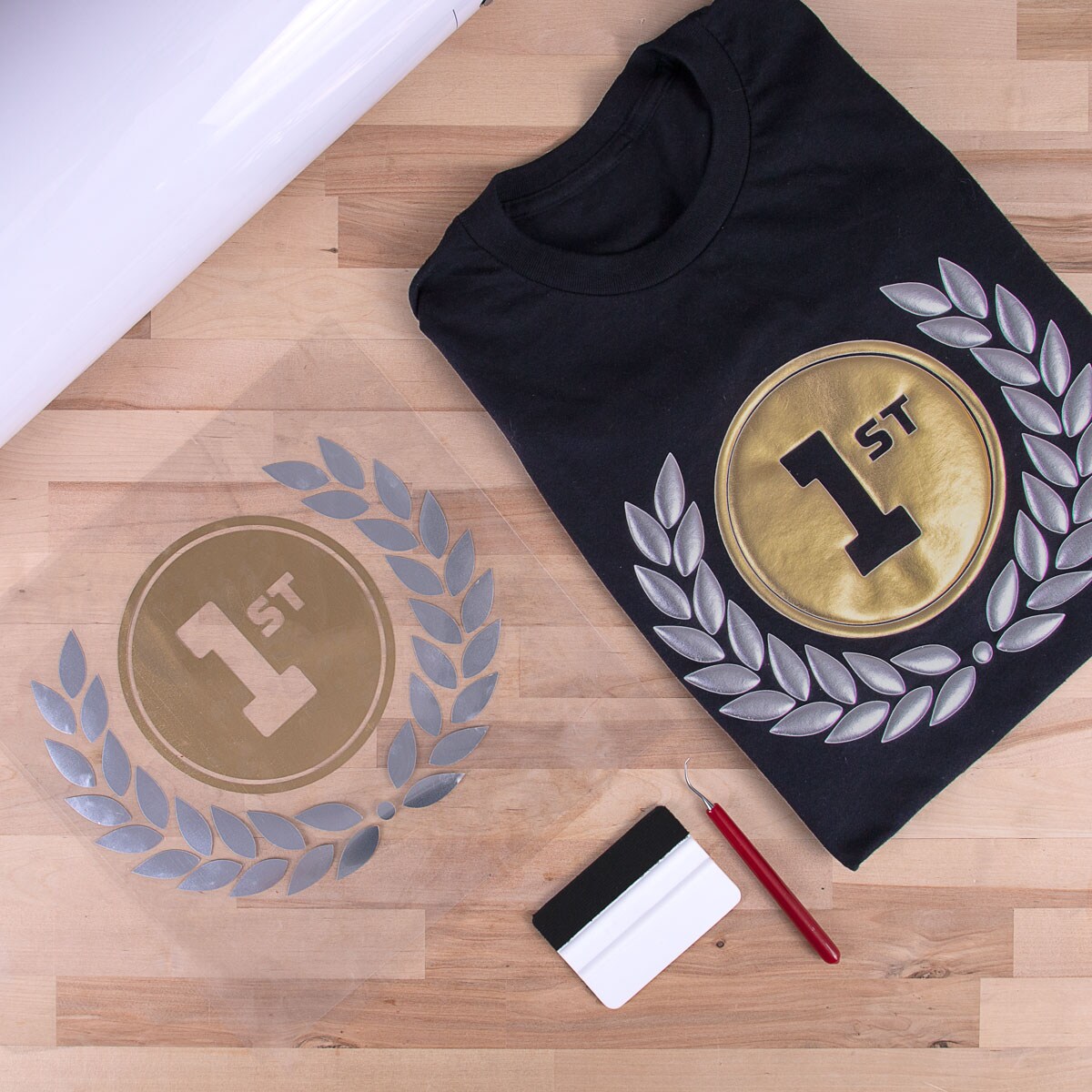 Siser&#xAE; Easy&#xAE; Puff Metallic Heat Transfer Vinyl, 11.8&#x22; x 24&#x22;