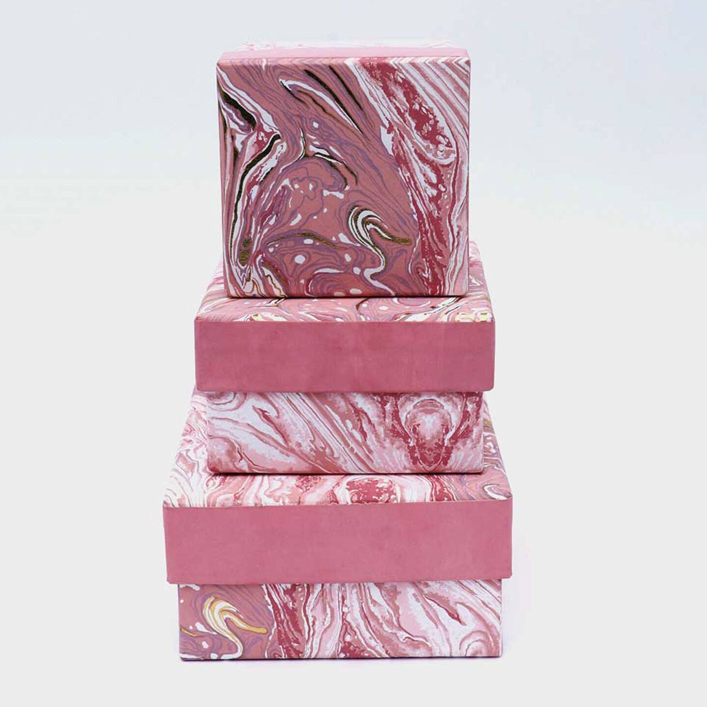 Square Storage Gift Box- Set of 3