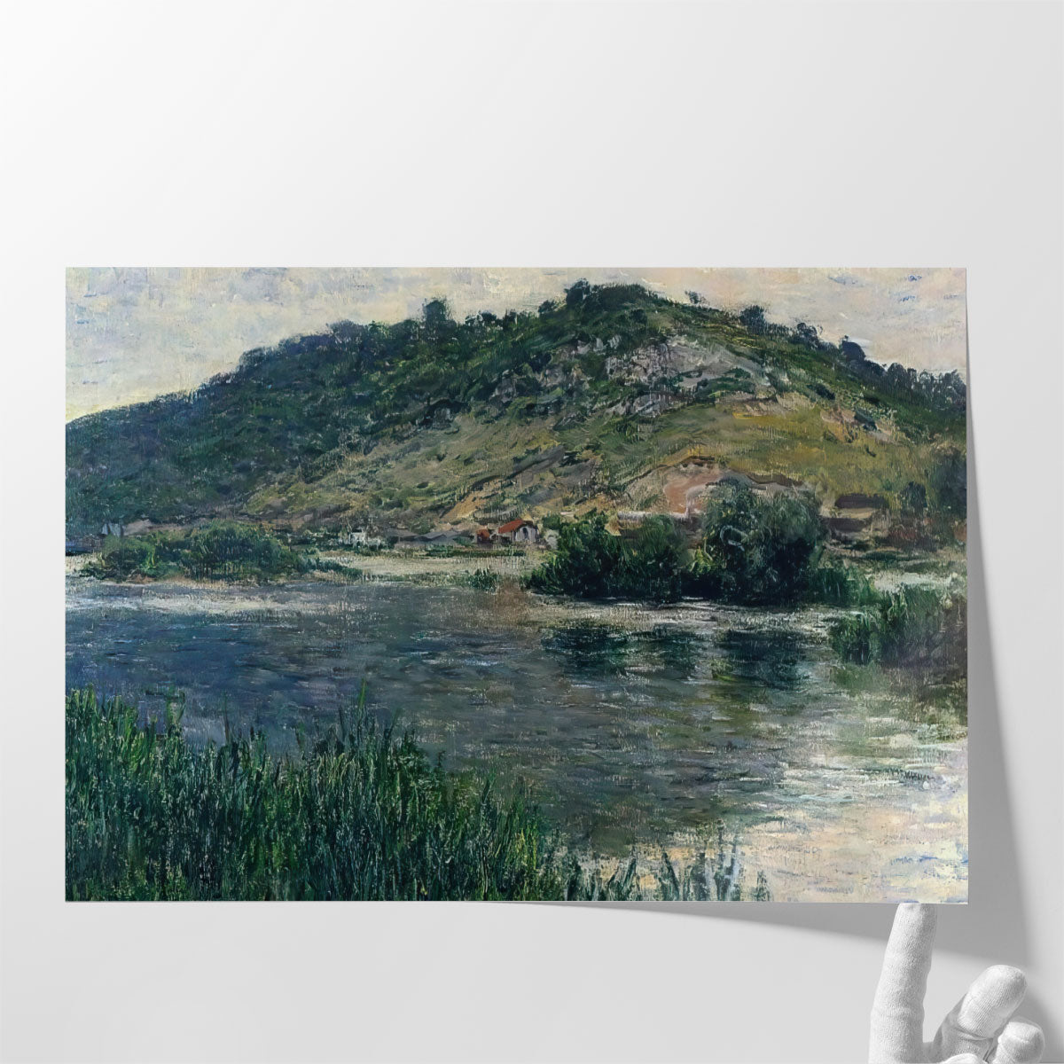 Claude Monet Landscape at Port‑Villez, 1883 Green Mountain Lake