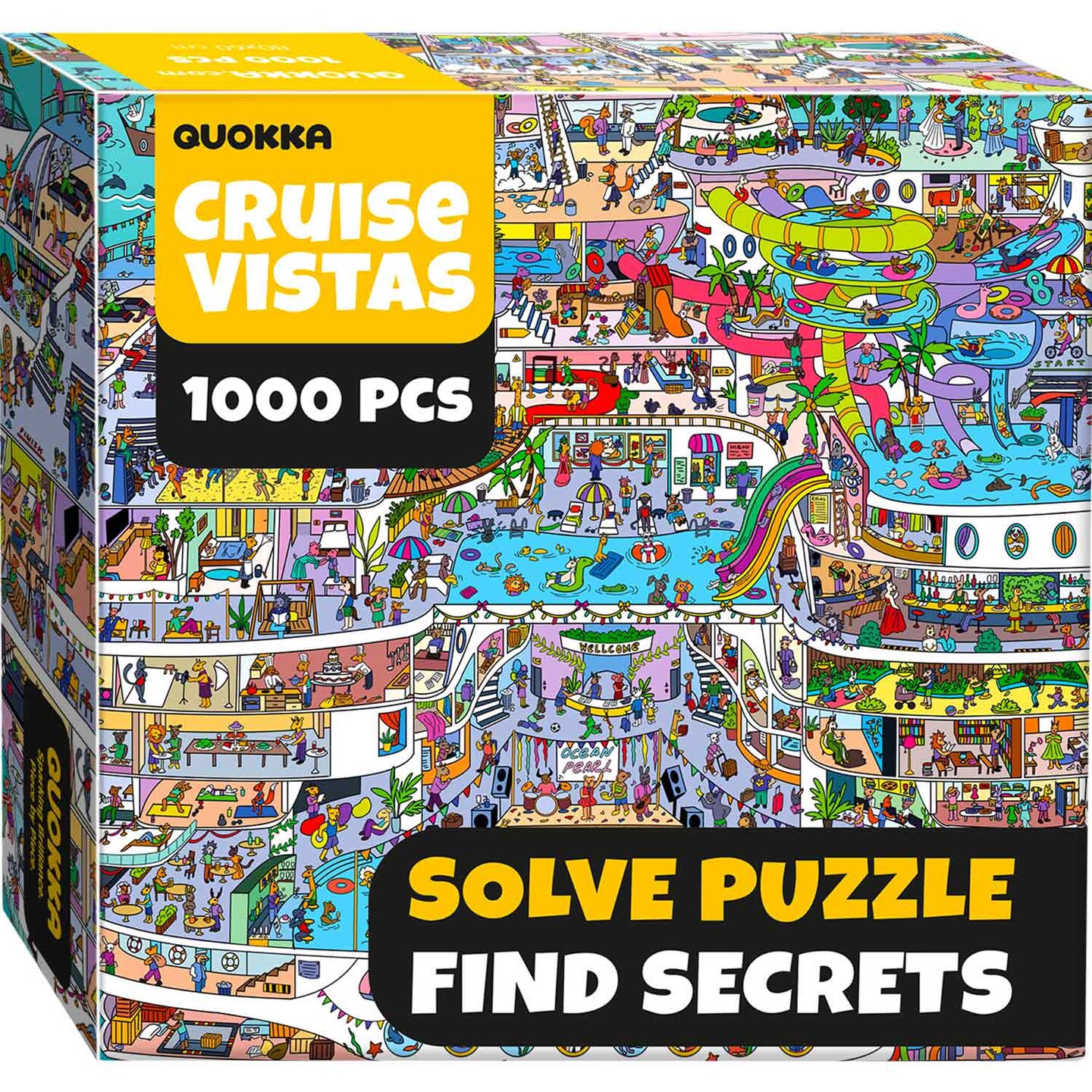 1000 Pcs Jigsaw Puzzle for Adults | Cruise Vistas