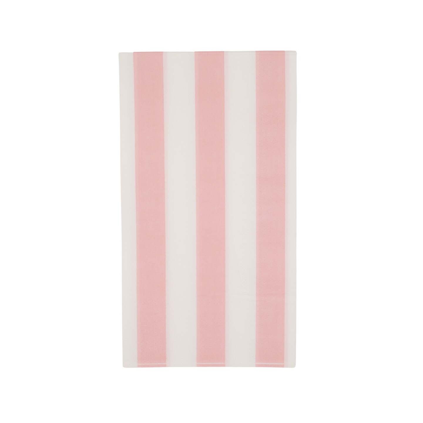 PETAL PINK SIGNATURE CABANA STRIPE GUEST TOWELS