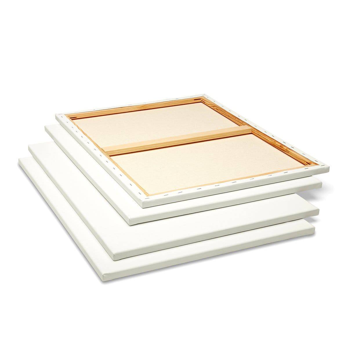 KINGART&#xAE; Stretched Canvas 18&#x22; x 24&#x22;, 4-Pack