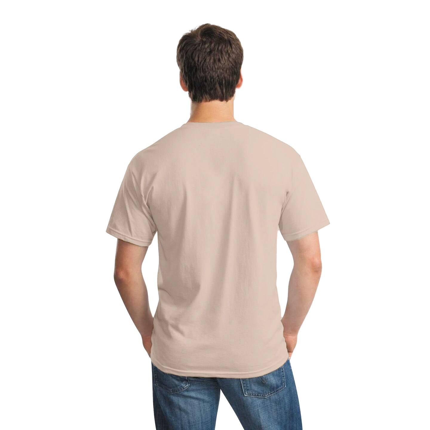 Hanes Essential-T DIY Craft T-Shirt – Blank Cotton Tees for Printing Projects