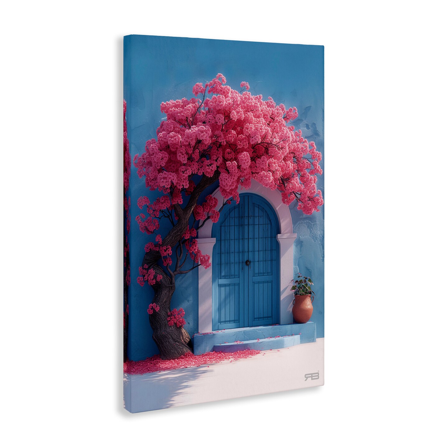 Stupell Industries Tree Circling Doorway Canvas Wall Art Design by RB