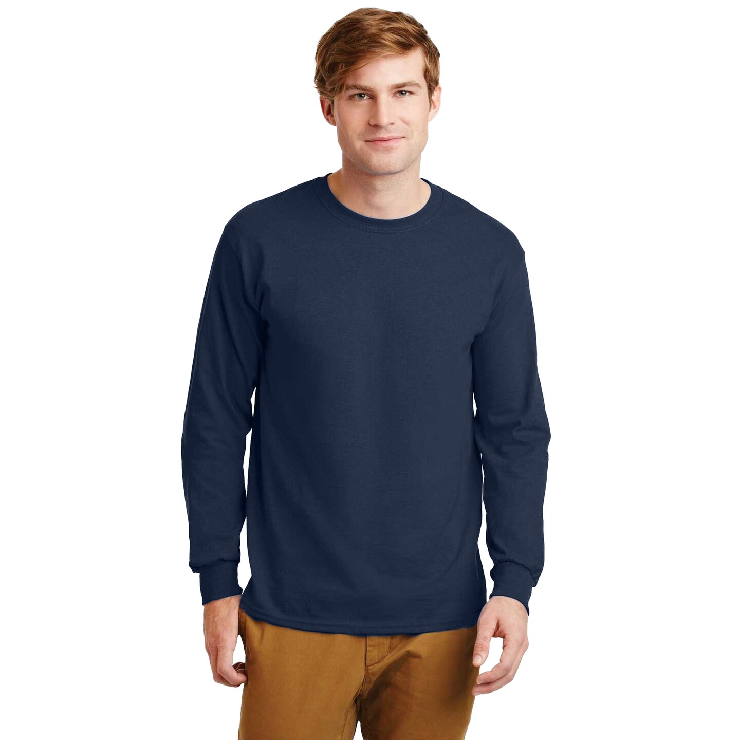 Gildan Ultra Cotton Long Sleeve T-Shirt, Men&#x27;s Adult T-Shirt