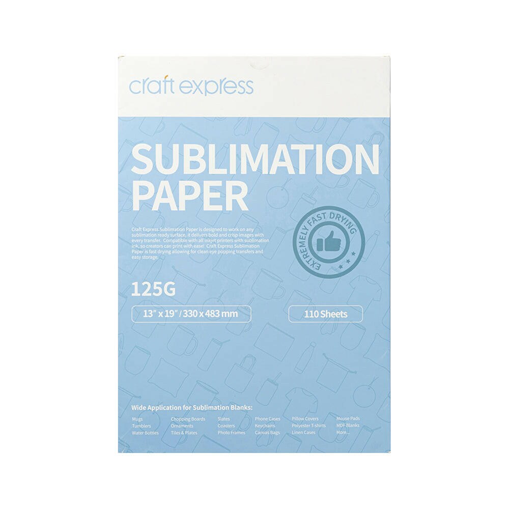 Sublimation Transfer Paper - 110 Pack