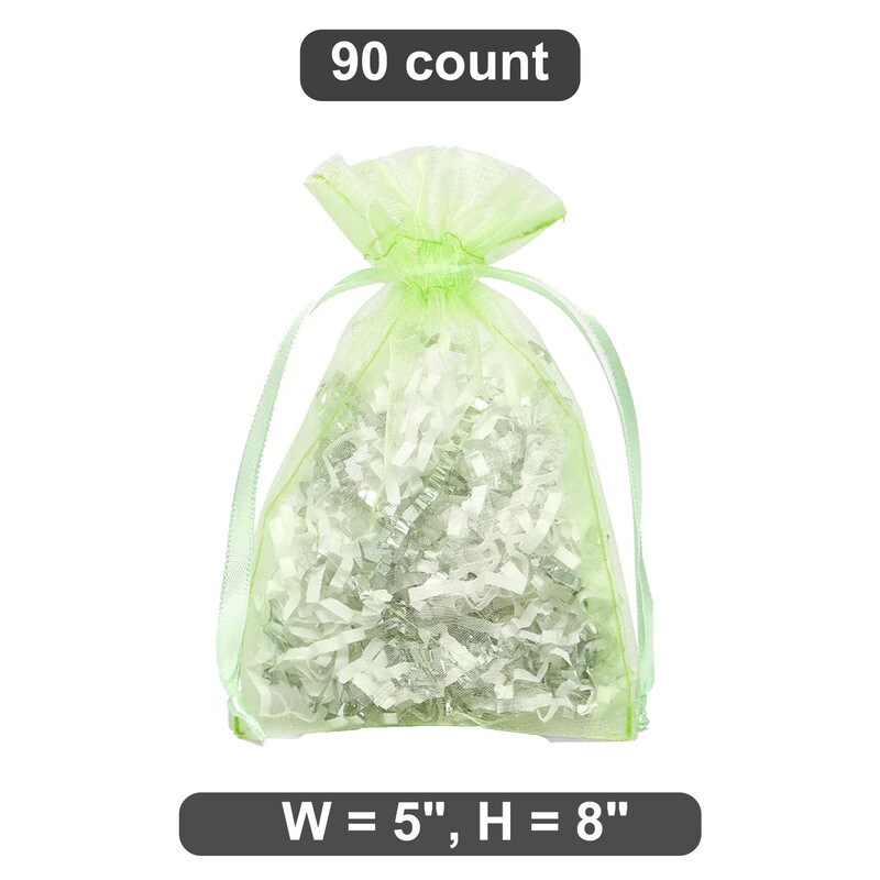 5&#x201D; x 8&#x201D; Organza Bags The Perfect Favor Packaging