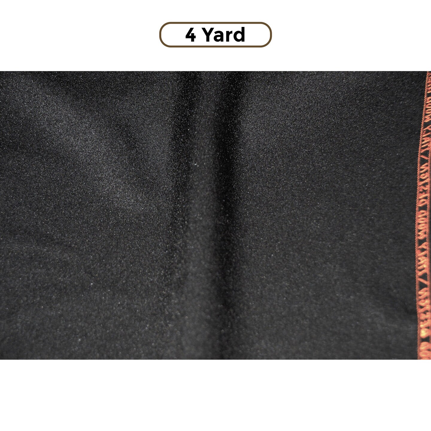 Black Polyester Suiting Fabric 58" Wide Woven for Suits